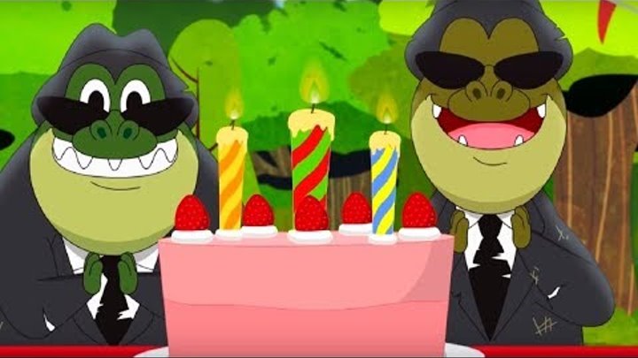 Юху и его друзья - все серии про Упса и Купса🐊 - сборник - веселый мультфильм для детей