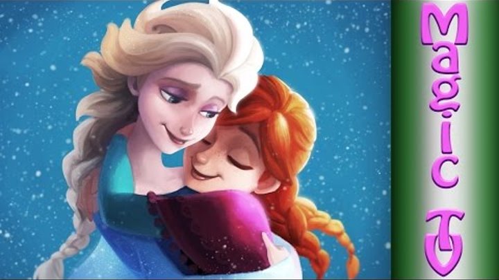 Холодное сердце Раскрашиваем Анну и Эльзу от Magic TV Холодное сердце Раскрашиваем Анну и Эльзу от Magic TV