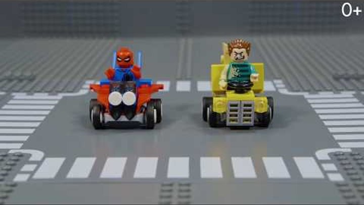MIGHTY MICROS: Человек-Паук Против Песочного Человека -LEGO MARVEL Super Heroes - 76089