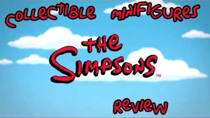 Минифигурки Лего Симпсоны "The Simpsons Collectible Minifigures review"
