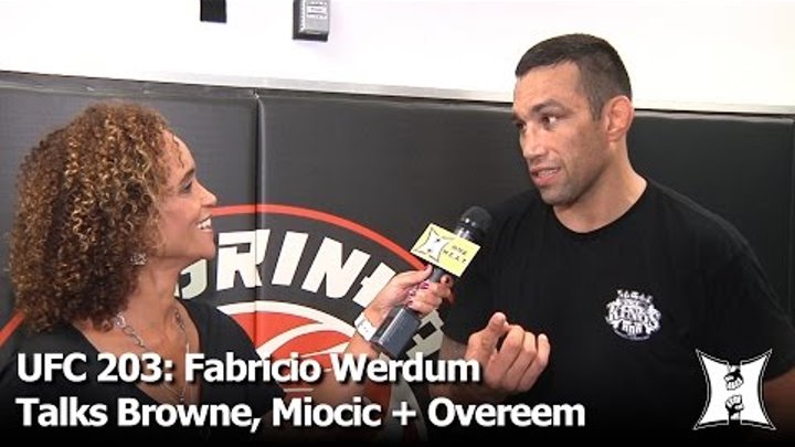UFC 203: Fabricio Werdum Talks Browne Rematch, Loss To Miocic, Possibility Of Overeem Trilogy Fight