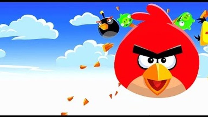 Angry Birds Стрелялки Энгри Бёрдс все серии подряд игр иультфильма Angry Birds ДочкиСыночки TV