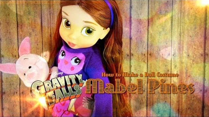 How to Make a Doll Costume: Gravity Falls Mabel Pines - Doll Crafts