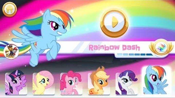 My Little Pony Rainbow Runners - Gameplay Android Part 08 ❀ Fun Kids Games