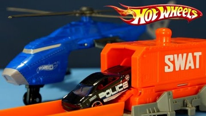 Hot Wheels SWAT Copter. Игрушки - Машинки и Вертолёт. Мультик Хот Вилс. Обзор на русском Hot Wheels SWAT Copter. Игрушки - Машинки и Вертолёт. Мультик Хот Вилс. Обзор на русском