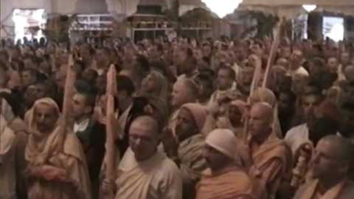 Mayapur - 1996 Srila Prabhupada Centennial year Guru Puja