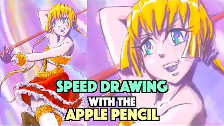 Speed Drawing with the APPLE PENCIL in PROCREATE|Draw Manga & Anime Style on iPad Pro Speed Drawing with the APPLE PENCIL in PROCREATE|Draw Manga & Anime Style on iPad Pro
