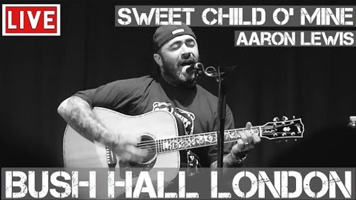 Aaron Lewis sings Sweet Child O'Mine by Guns N' Roses (Live and Acoustic) in [HD]