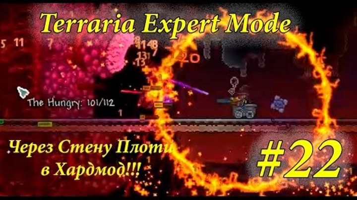 Terraria 1.3.2.1 Expert Mode #22 Через Стену Плоти в Хардмод!!!