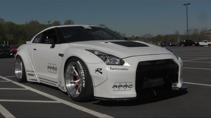 Liberty Walk Nissan GT-R R35 - Widebody Charger - Tuned GT-R SOUNDS!