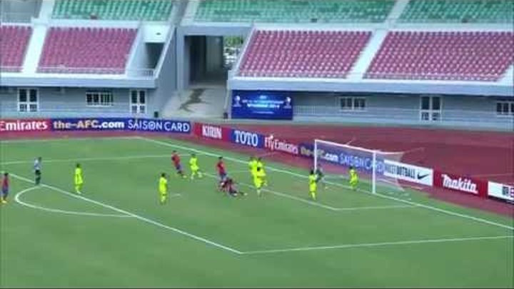 Korea Republic vs Japan : AFC U-19 Championship Myanmar 2014