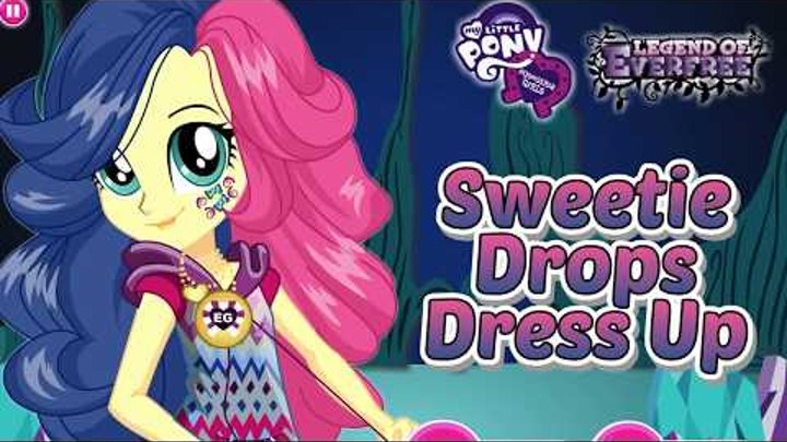My Little Pony Equestria Girls Legend of Everfree Sweetie Drops Dress Up Game for Girls