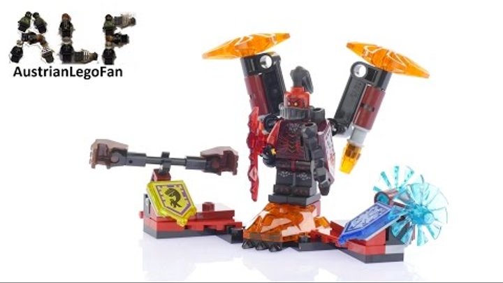 Lego Nexo Knights 70338 Ultimate General Magmar - Lego Speed Build Review