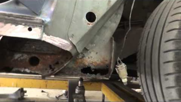 BMW E36. замена порогов. удаление. BMW E36. замена порогов. удаление.