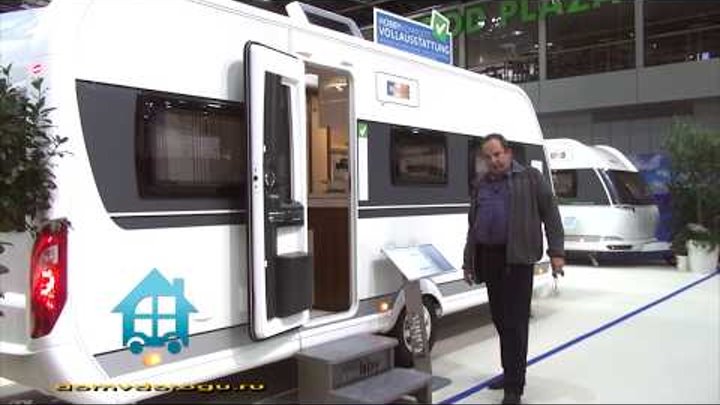 Дом на колесах с кроватью посередине Hobby Excellent 540 UFf. Новые планировки 2019 года Дом на колесах с кроватью посередине Hobby Excellent 540 UFf. Новые планировки 2019 года