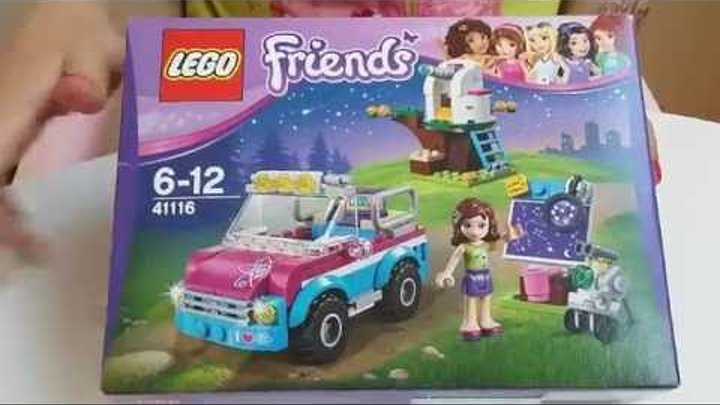 Обзор и игра Лего Френдс 2016 Звездное небо Оливии 41116 LEGO Friends Exploration Car Обзор и игра Лего Френдс 2016 Звездное небо Оливии 41116 LEGO Friends Exploration Car
