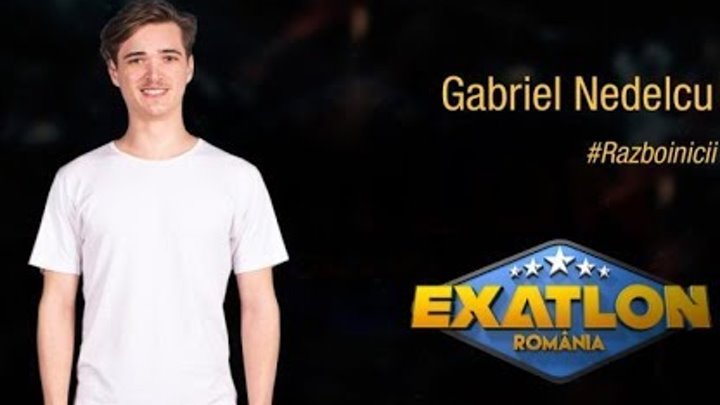 EXATLON ROMANIA SEZON 3 - ECHIPA RAZBOINICILOR - Gabriel Nedelcu EXATLON ROMANIA SEZON 3 - ECHIPA RAZBOINICILOR - Gabriel Nedelcu