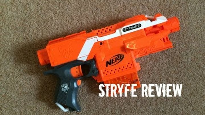 Nerf N-Strike Elite (Orange Version) Stryfe Unboxing & Quick Mod