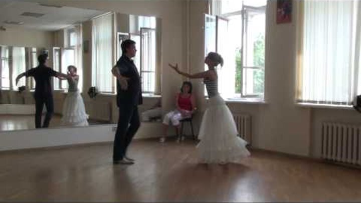 Репетиция свадебного танца, www.1-dance.ru.