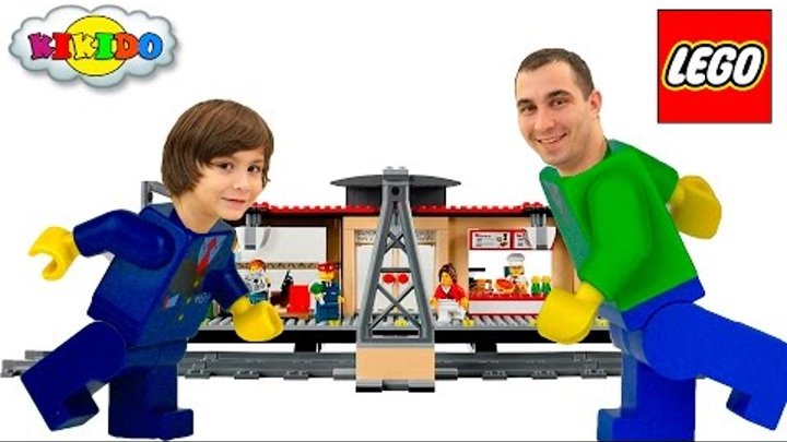 Лего Сити Железнодорожная Станция 60050. Новые серии Лего. Lego city Train Station. Кикидо Лего Сити Железнодорожная Станция 60050. Новые серии Лего. Lego city Train Station. Кикидо