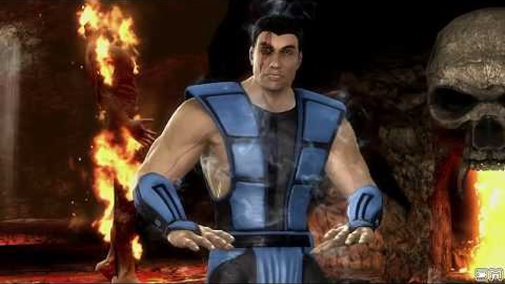Mortal Kombat IX Sub-Zero MK3 Costume (MK3) Performs All Character Intros PC 60FPS 1080p
