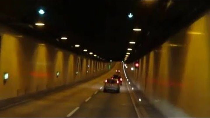 Германия, Гамбург, Туннель под Эльбой