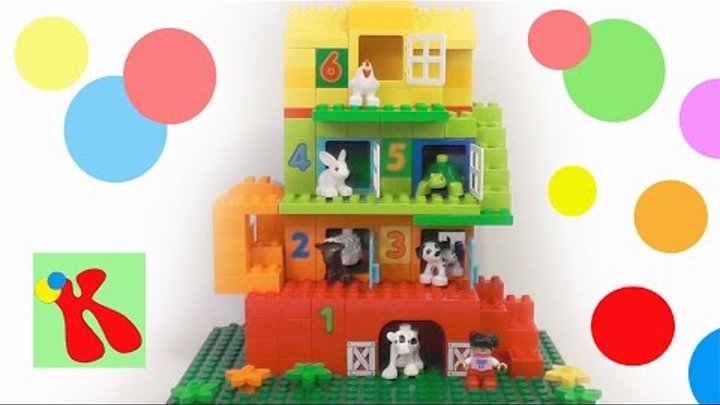 LEGO DUPLO the house for animals, дом для животных