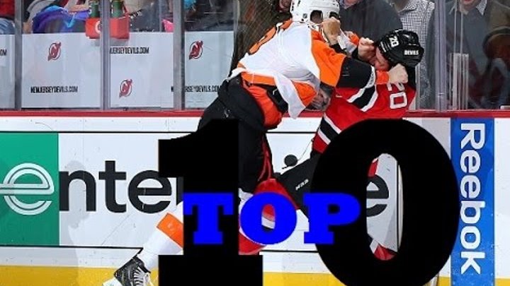 Top Ten NHL Hockey Fights of 2015