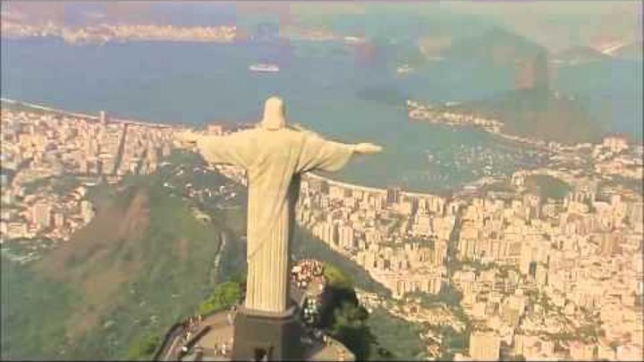 Mas que Nada Sergio Mendes & Black Eyed Peas-Rio 2016 Helicopter View HD