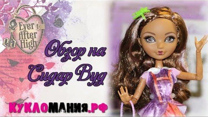 Кедра Вуд - Эвер Афтер Хай (Ever After High) - видео обзор на куклу Cedar Wood Кедра Вуд - Эвер Афтер Хай (Ever After High) - видео обзор на куклу Cedar Wood