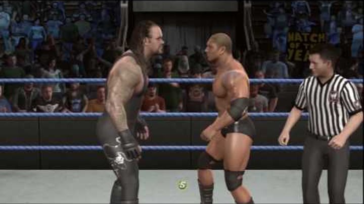WWE Smackdown vs. Raw 2010 (PS3) Undertaker vs. Batista (Regular Match)