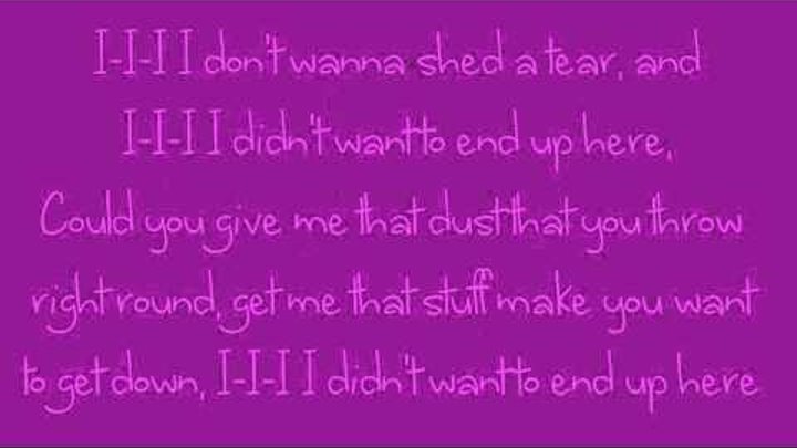 Cher Lloyd - End Up Here (Lyrics)