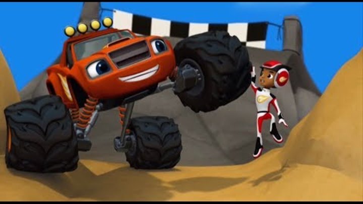 Схватка на Драконьем острове Вспыш и чудо машинки 3 4 сезон 2018 год Blaze and the Monster Machines