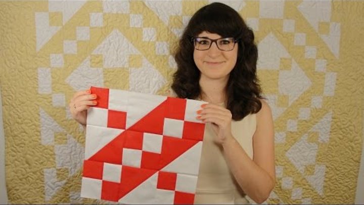 Лоскутное шитье для начинающих - Блок Лестница Якова Лоскутное шитье для начинающих - Блок Лестница Якова