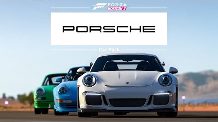 Forza Horizon 3 -- Porsche Car Pack