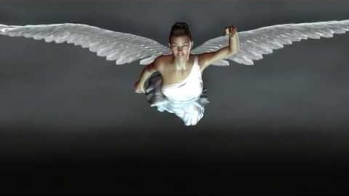 3D Virtual Angel flying - by GravityDesignStudios.com using NVidia Video
