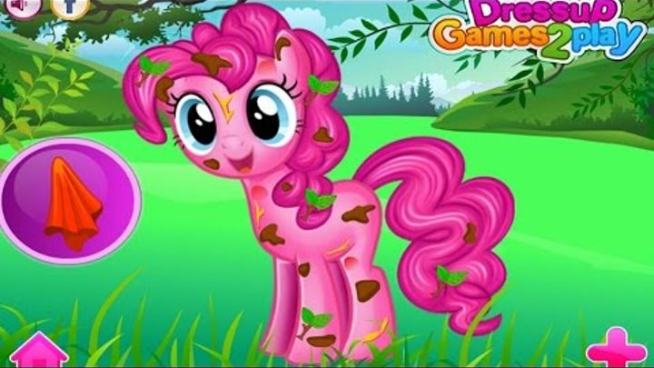 Пони игры. ПИНКИ ПАЙ МУРЗИЛКА.MY LITTLE PONY ОДЕВАЛКИ. мультик игра.