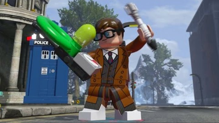 LEGO Dimensions - All 13 Doctor's Idle Animations (Doctor Who Level Pack)