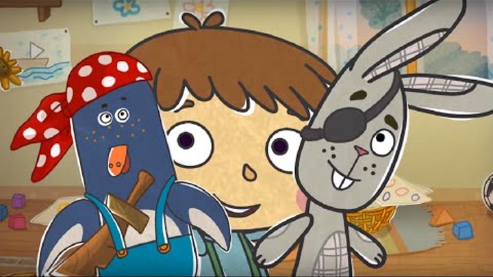 Мультики для детей - Малыши и Летающие звери - Убираем (добрые развивающие мультфильмы)
