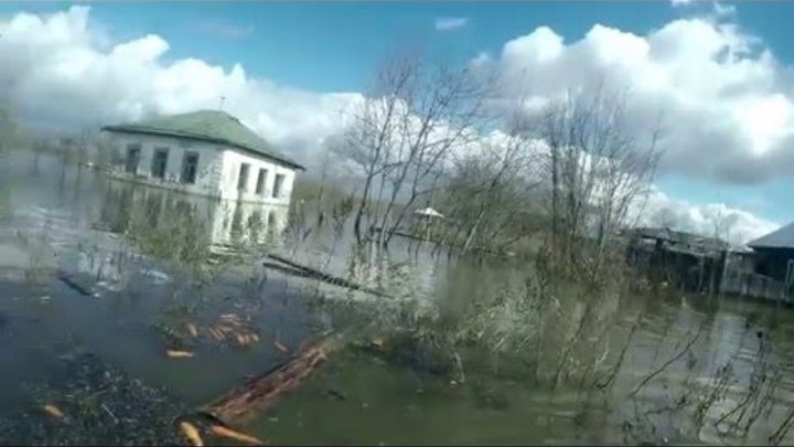 Потоп в Ирбите 12.04.2016 съемки ЕТВ