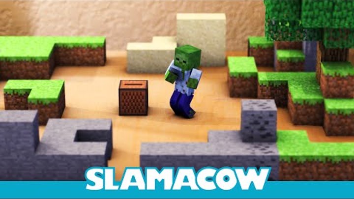 Minecraft Leaking into the Real World - Minecraft Animation - Slamacow