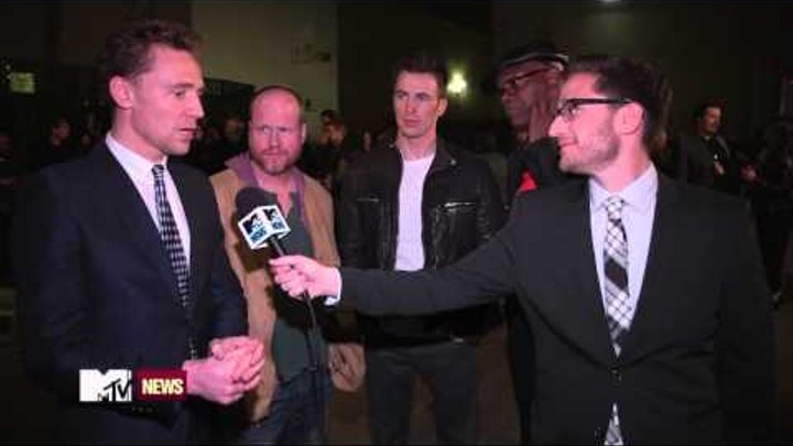 MTV Movie Awards 2013 Tom Hiddleston Backstage interview (Best Villain)