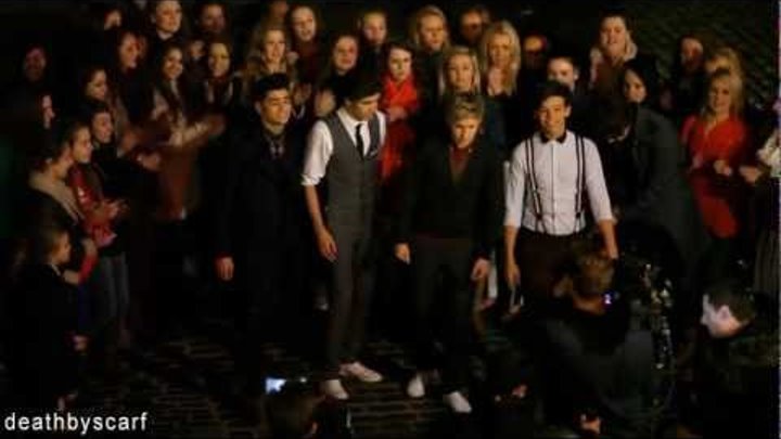 Behind The Scenes ~ One Direction "One Thing" Video Shoot (Nov. 28th, 2011)
