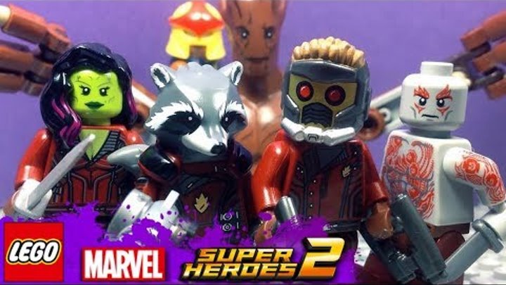 Лего Марвел Супергерои 2 СТРАЖИ ГАЛАКТИКИ 3 серия. Мультик игра новые серии 2018