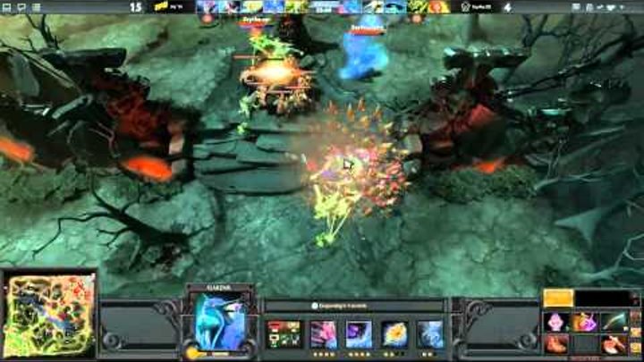 Dota 2 Beta gameplay Gamescom: Navi vs Scythe.SG Dota 2 Beta gameplay Gamescom: Navi vs Scythe.SG
