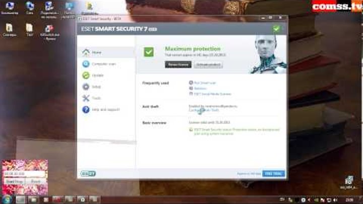 Обзор и тест ESET NOD32 Smart Security 7 v. 7.0.28.0 Beta. Обзор и тест ESET NOD32 Smart Security 7 v. 7.0.28.0 Beta.