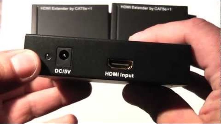 Сплиттер HDMI 1 вход 2 выхода по витой паре до 50 м
