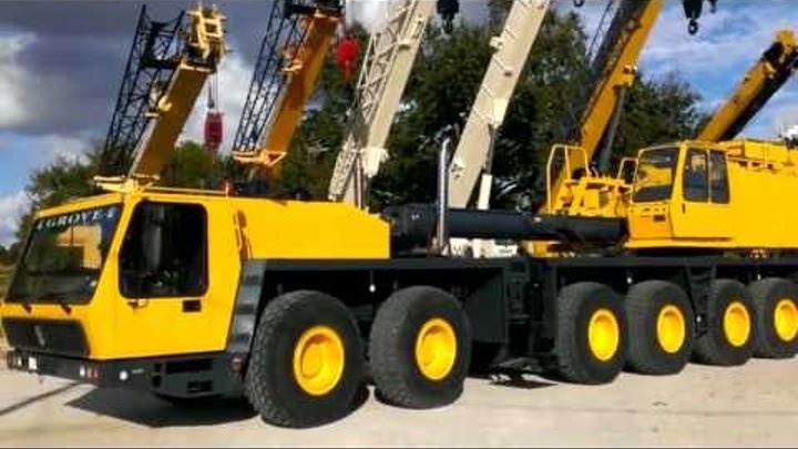 Grove GMK6300 300 ton All Terrain Crane For Sale Florida