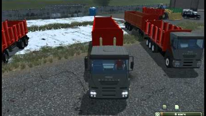 Скачать бесплатно Пак модов трех грузовых машин Iveco для игры Farming Simulator 2013
