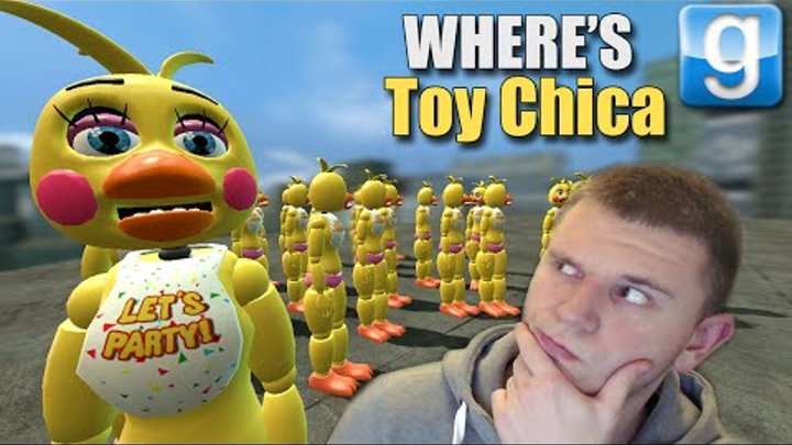 Gmod WHERE'S TOY CHICA? (Garry's Mod Toy Chica Hide n Seek)